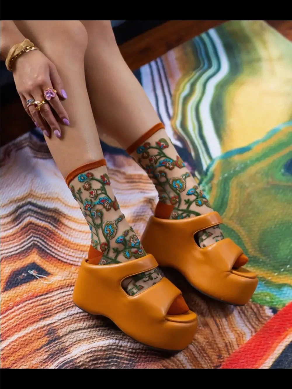 Sock Candy delicate sheer